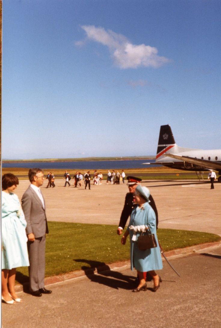 Queen Mother Kirkwall Airport 1985
