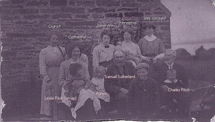 Sutherland family  abt 1904