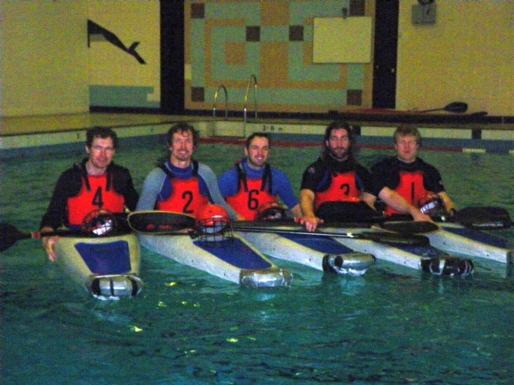 Orkney Canoe Polo team