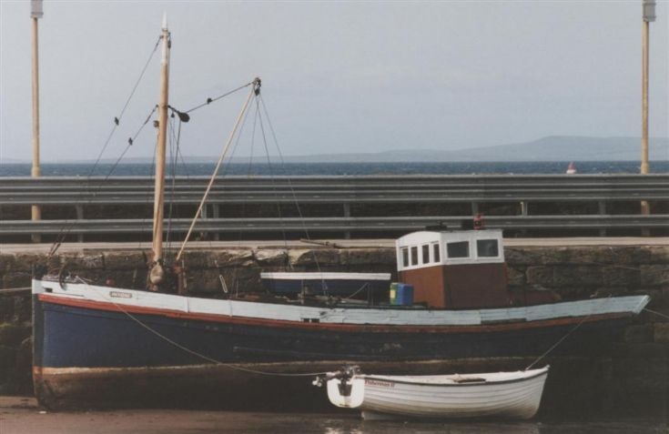Inyoni at Scapa pier,1995