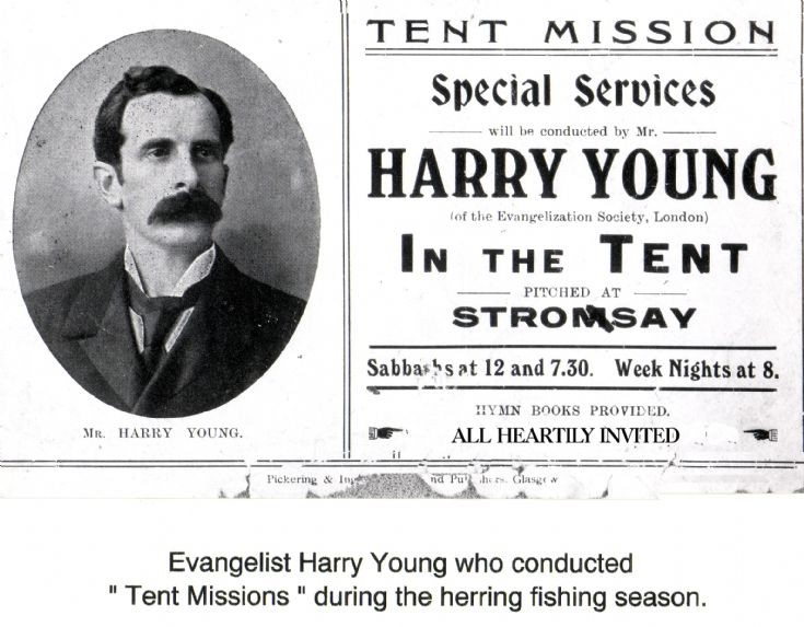 Evangelist Harry Young in Stronsay