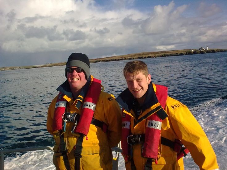 Kirkwall Lifeboat exercise