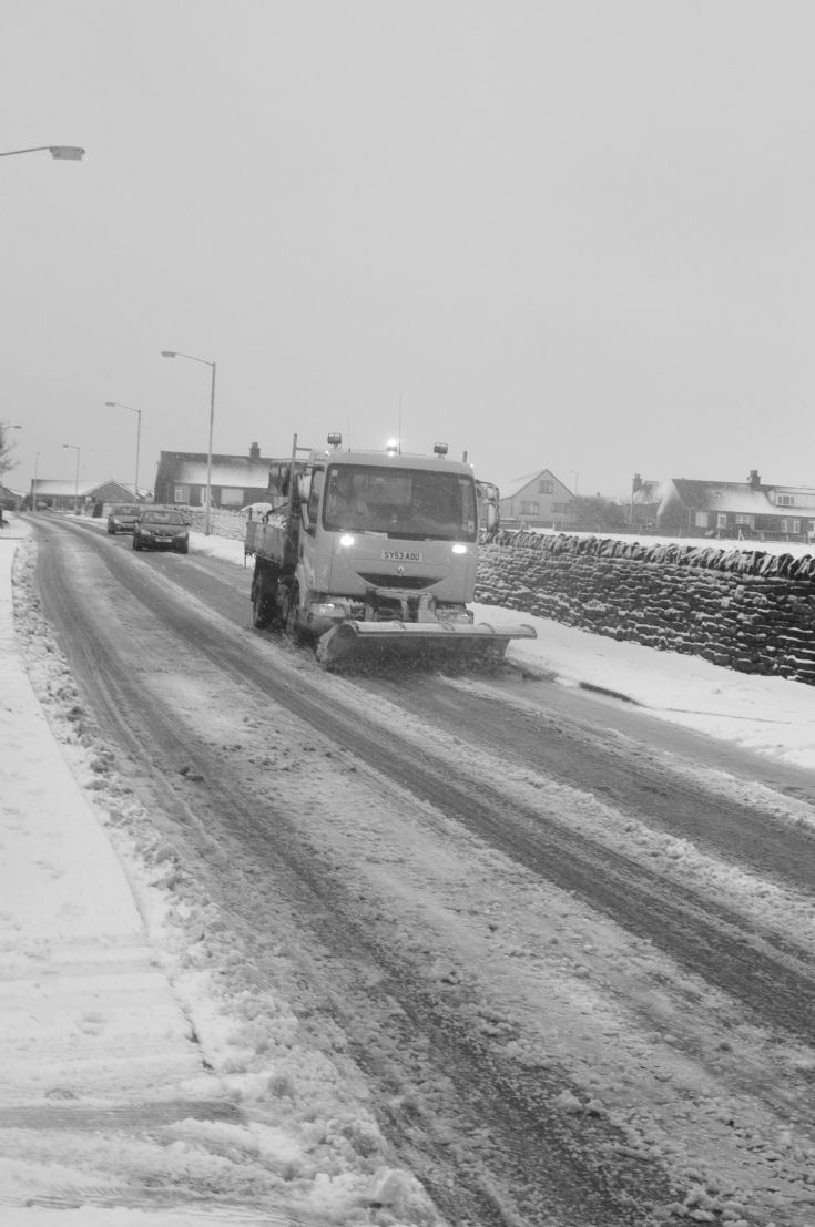Gritter on the Holm Branch