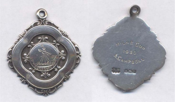 Milne Cup medal