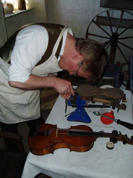 Instrument Repairer at work