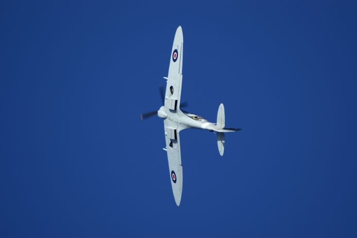 Spitfire over Kirkwall
