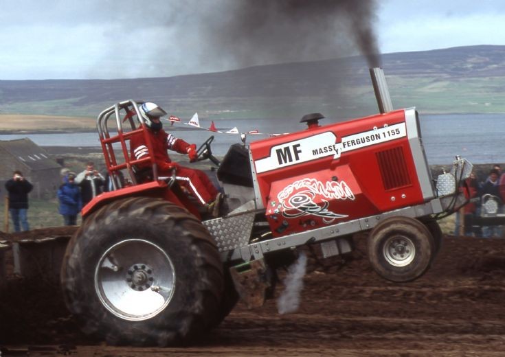 Tractor pulling!