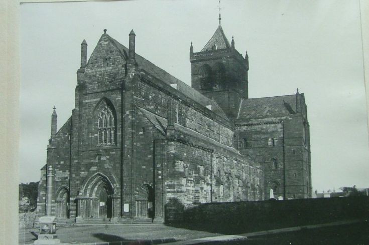Cathedral before new spire.