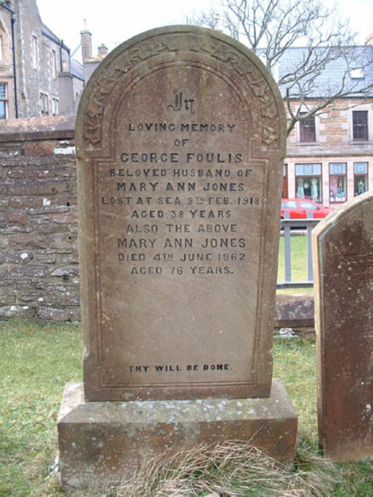 Gravestone of George Foulis