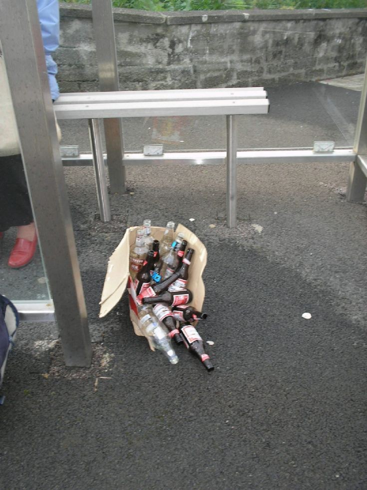 Bus Stop Recycling
