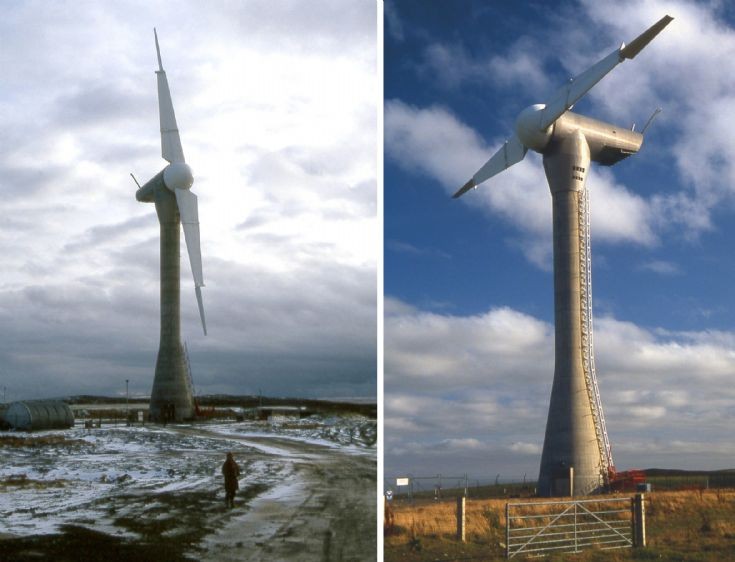 Burgar Hill wind turbine