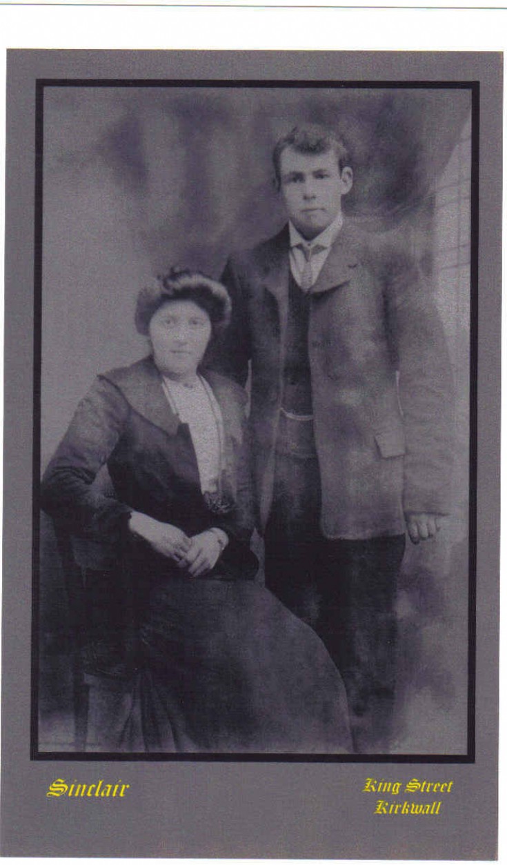 Walter and Betsy Walls, South Ronaldsay