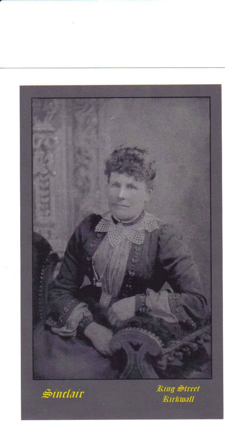 Betsy Omand Garson, 1882