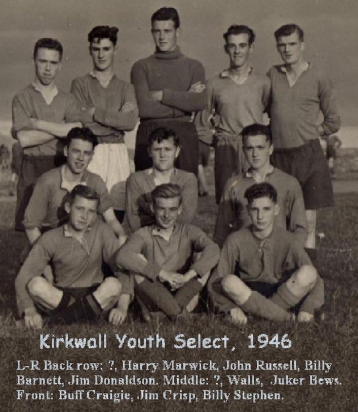 Kirkwall Youth Select, 1946