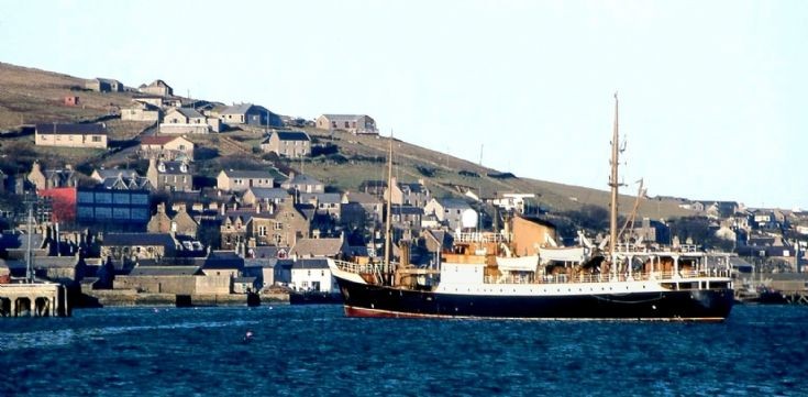 Pole Star's last call at Stromness