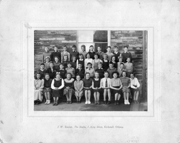 Kirkwall Primary School class 1949?