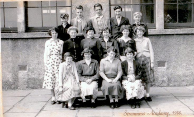 Stromness Academy 1956