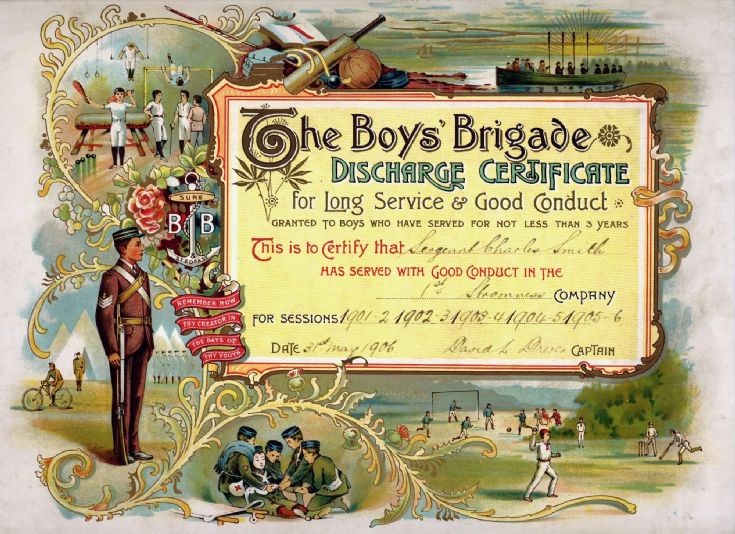 BB discharge certificate