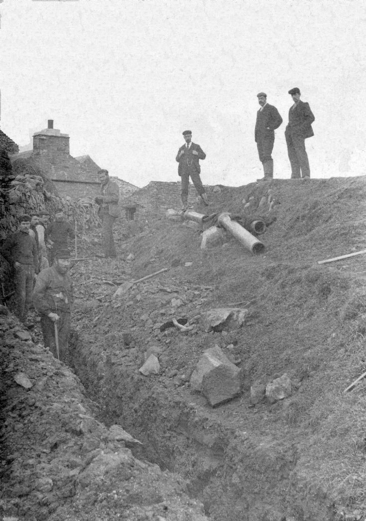 Building Stromness waterworks