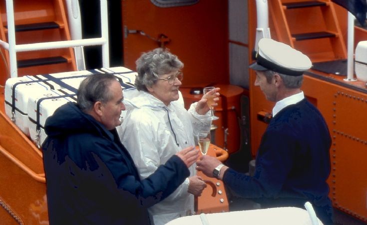 Naming of Stromness lifeboat 