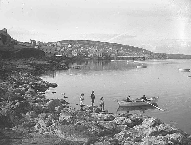 Rowing at Stromness