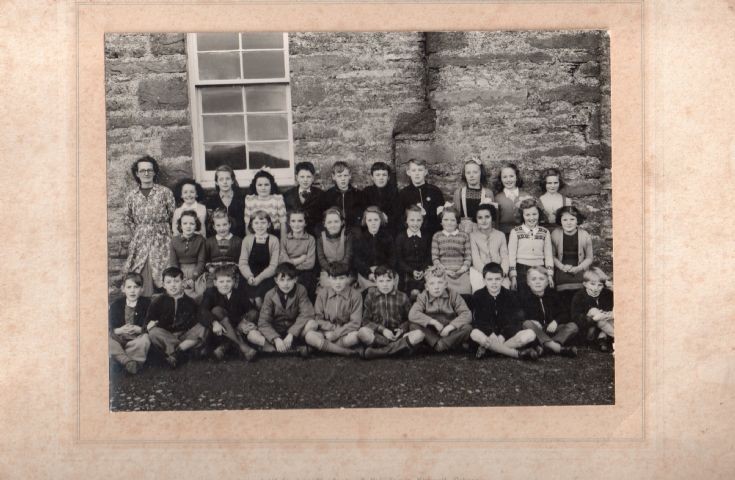 Pierowall School, Westray, 1953