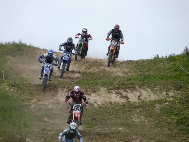 Orkney Moto Cross visit to Westray 10/7/11
