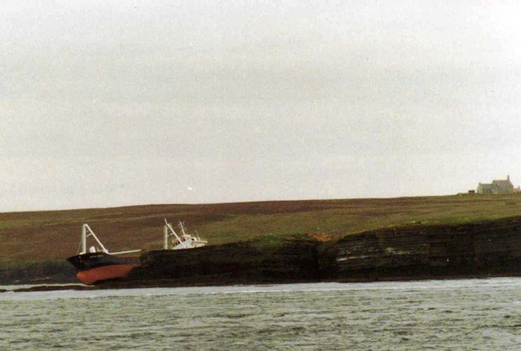 Wreck of MV  Bettina Dancia