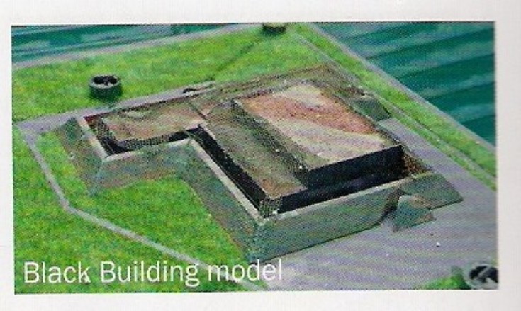 Black Building model