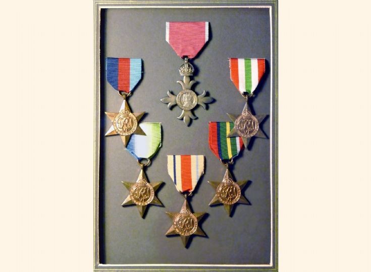 World War II medals of Capt Charlie Smith