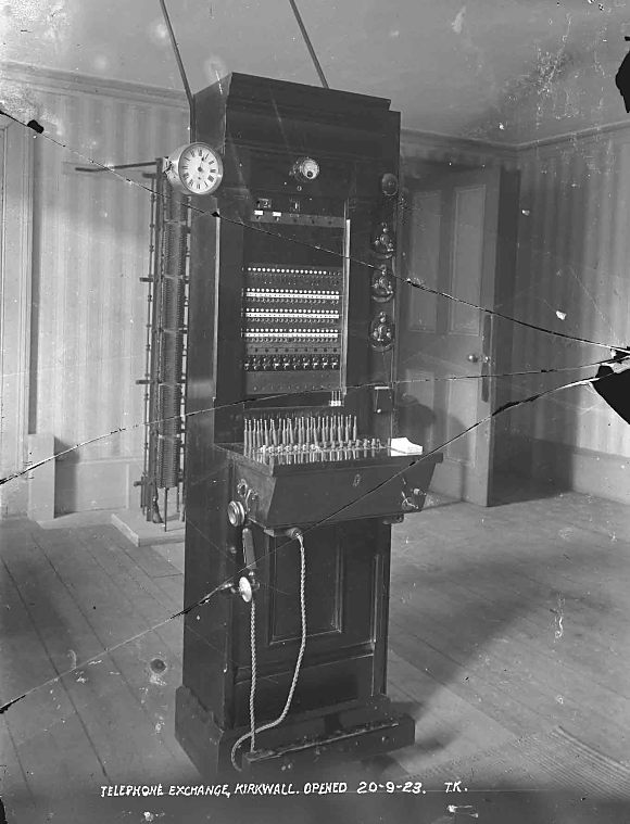 Telephone Exchange, Kirkwall - 1923