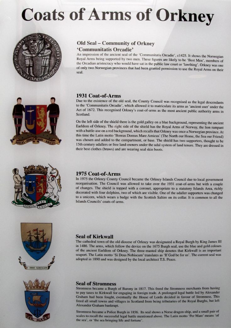 Coats of Arms of Orkney