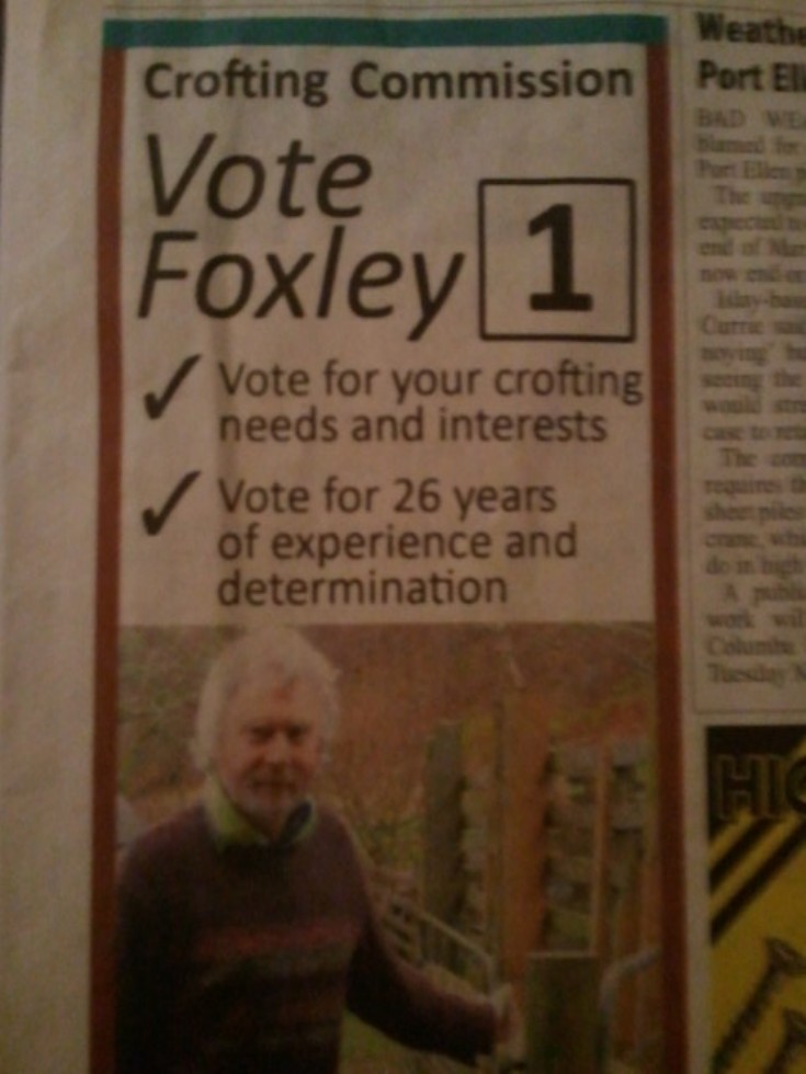 Vote Foxley