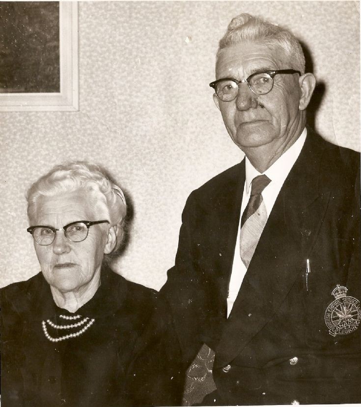James and Lizzie Reid who emigrated to BC
