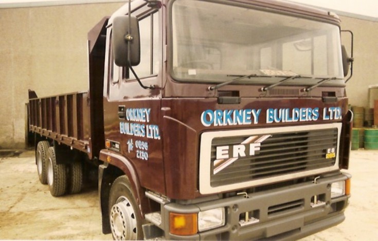 New Truck at Orkney Builders Ltd.