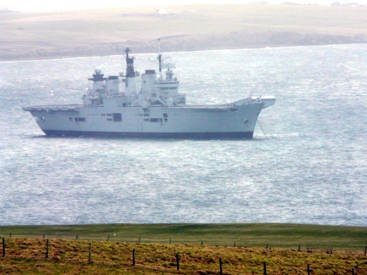 HMS Illustrious in Scapa