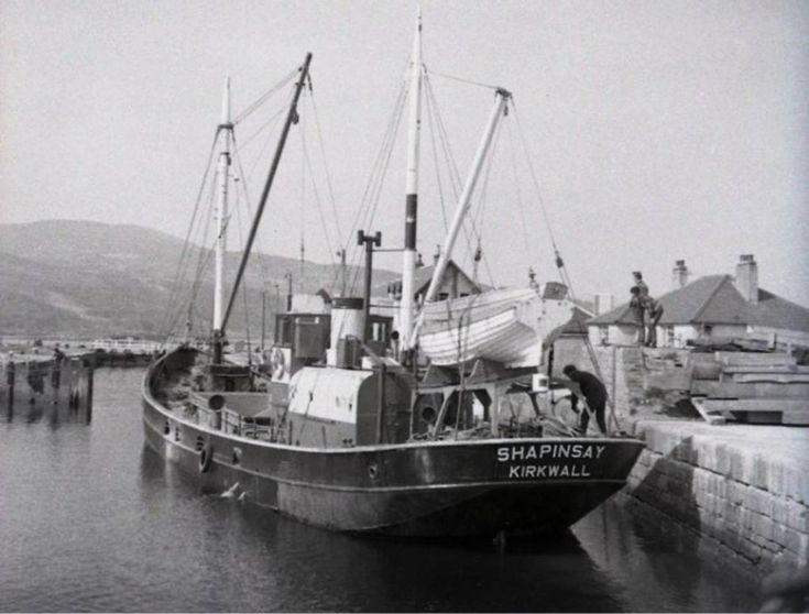 Shapinsay leaving Corpach Basin