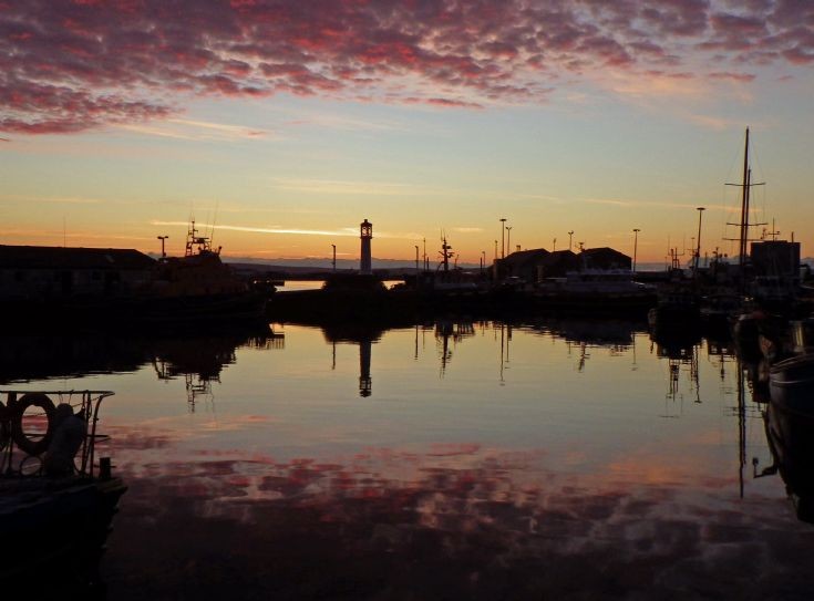 Kirkwall Harbour - Sunset