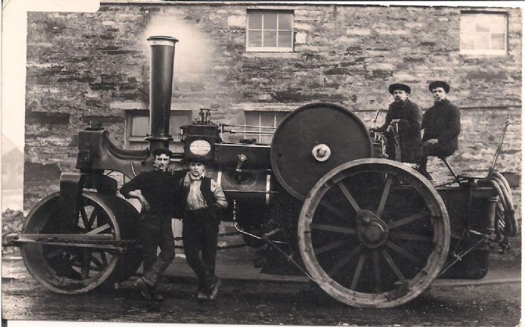 Orkney's first steamroller