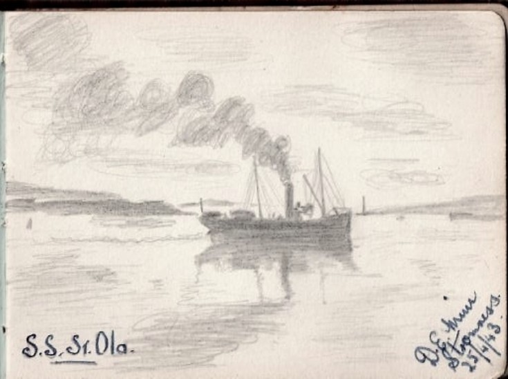Sketch of St Ola