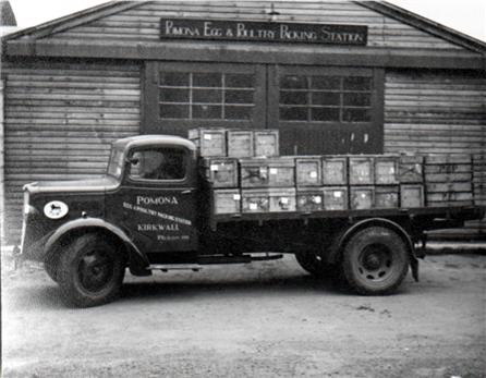 Morris Commercial used for collecting Eggs