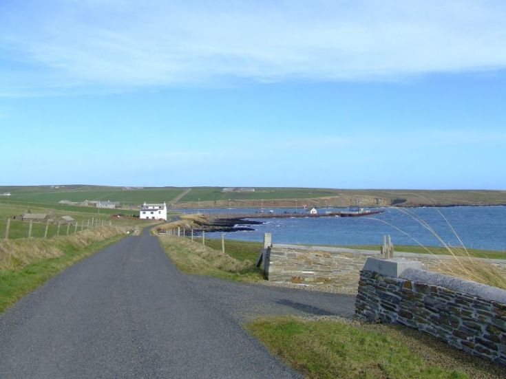 over looking Rapness Terminal, Westray