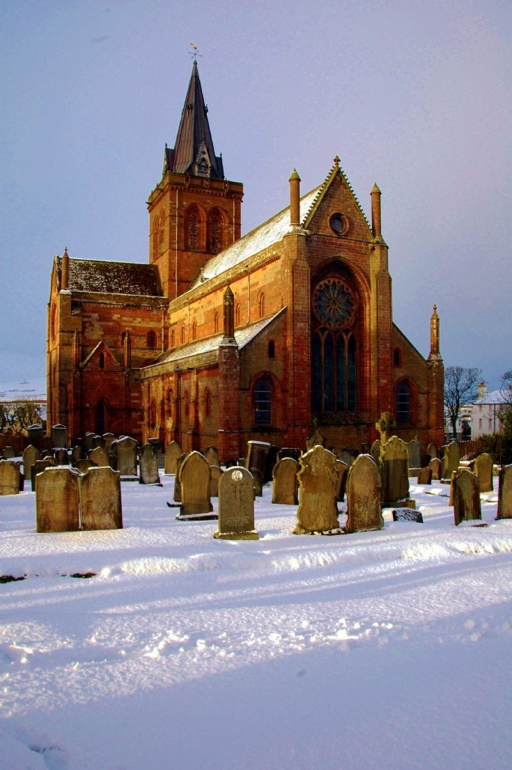Cathedral in the snow