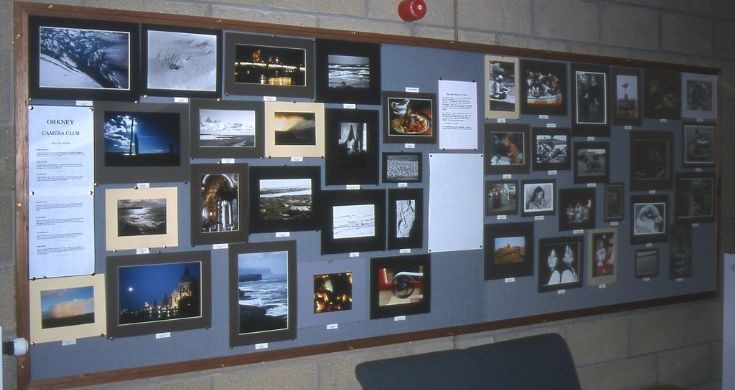 Orkney Camera Club exhibit