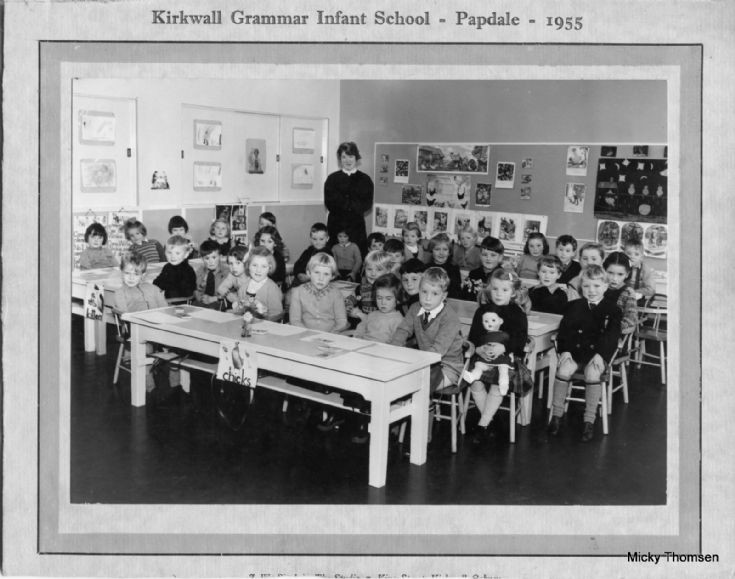 Papdale Infant School 1955