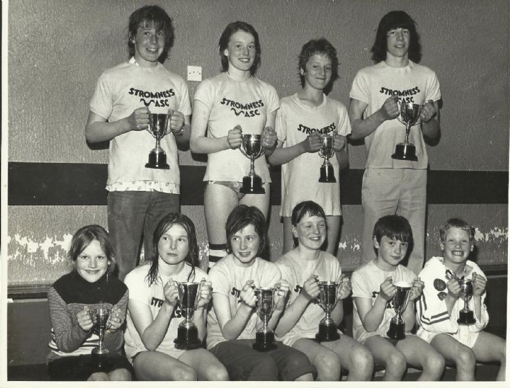 1975 Orkney Swimming Champions