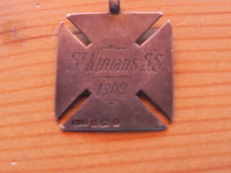 St Ninians SS medallion