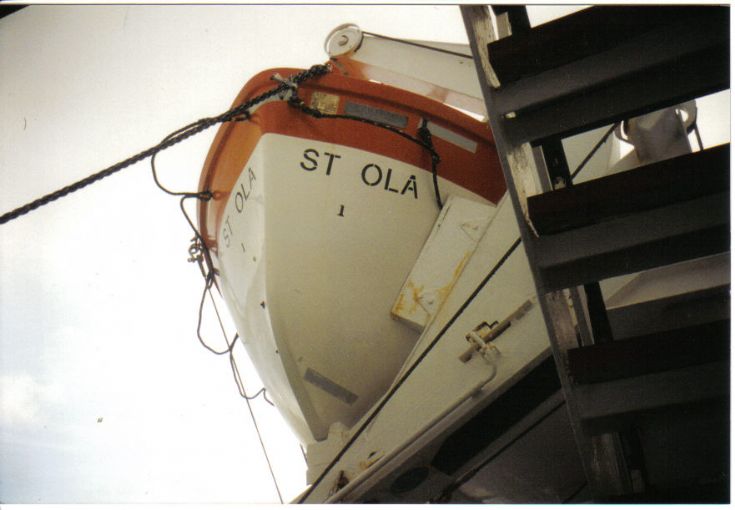 Lifeboat on the St. Ola