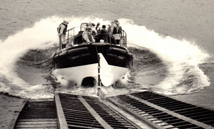 Launch of Longhope lifeboat