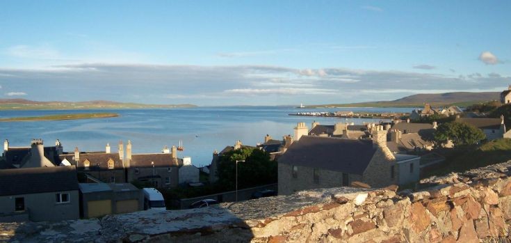 Stromness from Whitehouse